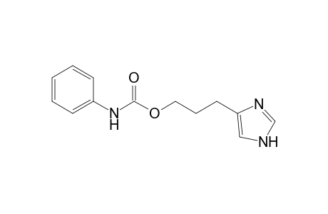 3-(1H-imidazol-5-yl)propyl N-phenylcarbamate