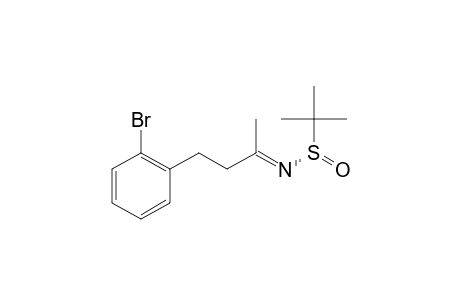 (S,E)-N-[4-(2-Bromophenyl)butan-2-ylidene]-tert-butanesulfinamide
