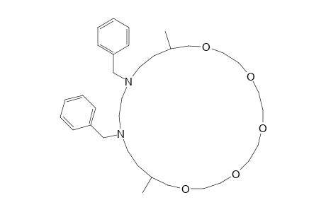 18,21-Dibenzyl-15,24-dimethyl-1,4,7,10,13-pentaoxa-18,21-diazacyclopentacosane