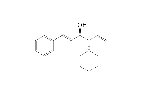 (1E,3R,4R)-4-cyclohexyl-1-phenyl-3-hexa-1,5-dienol