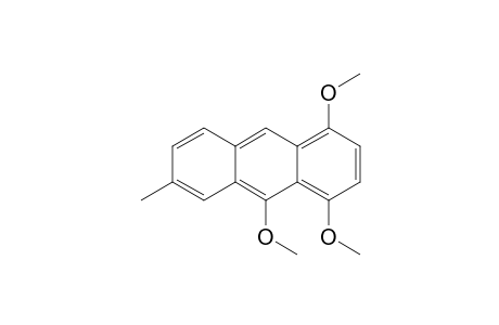 1,4,10-Trimethoxy-6-methylanthracene