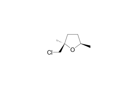 trans-2-(Chloromethyl)-2,5-dimethyltetrahydrofuran