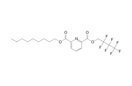 2,6-Pyridinedicarboxylic acid, 2,2,3,3,4,4,4-heptafluorobutyl nonyl ester