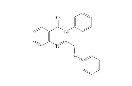 2-Styryl-3-(o-tolyl)-4(3H)-quinazolinone