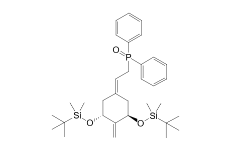 tert-Butyl-[(1R,3R)-3-[tert-butyl(dimethyl)silyl]oxy-5-(2-diphenylphosphorylethylidene)-2-methylene-cyclohexoxy]-dimethyl-silane