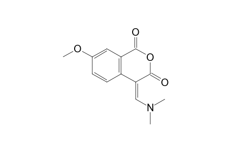 (Z)-4-[(Dimethylamino)methylene]-7-methoxyisochroman-1,3-dione