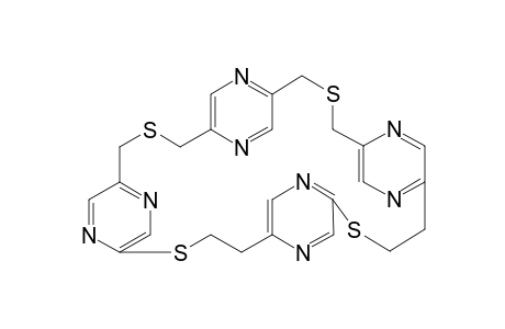 2,11,20,29-tetrathia-[3.3.3,3](2,5)pyrazinophane