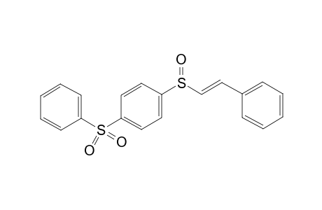 4-Benzenesulfonylphenyl (E)-styryl sulfoxide