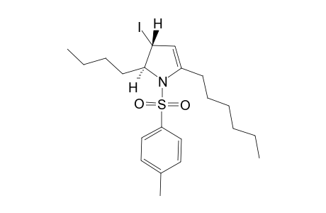 2(S)-Butyl-3(R)-iodo-5-hexyl-1-(4-tolylsulfonyl)-2,3-dihydropyrrole