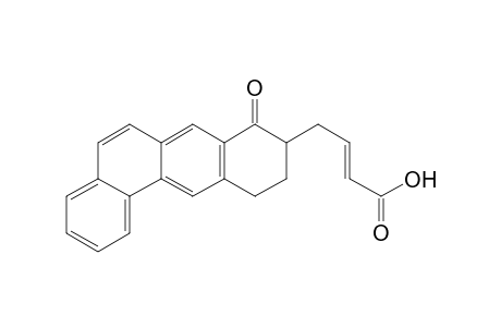 2-Butenoic acid, 4-(8,9,10,11-tetrahydro-8-oxobenz[a]anthracen-9-yl)-