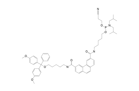 N-[5-[(DIISOPROPYLAMINO)-(2-CYANOETHYL)-PHOSPHINOXY]-PENTYL]-N'-[5-[(4,4'-DIMETHOXYTRITYL)-OXY]-PENTYL]-PHENANTHRENE-3,6-CARBOXAMIDE