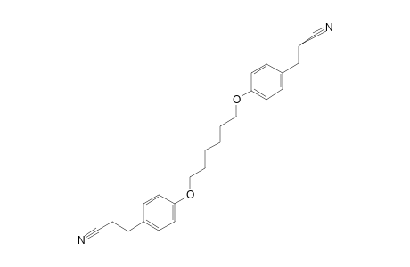 3,3'-(Hexamethylenebis(oxy-p-phenylene))dipropionitrile