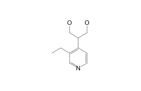 2-(3-ethylpyridin-4-yl)propane-1,3-diol