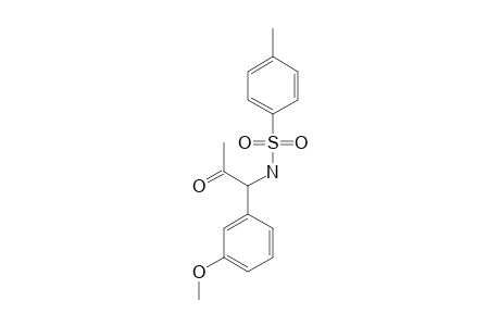 2-(3'-METHOXYPHENYL)-2-(4''-TOLUENE)-SULFONYLAMINOPROPANONE