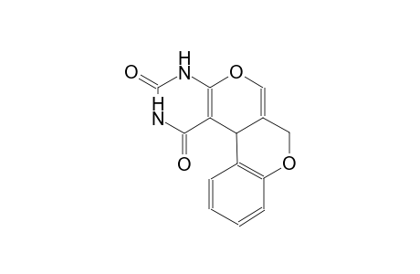 4,12b-dihydro-1H,7H-chromeno[4',3':4,5]pyrano[2,3-d]pyrimidine-1,3(2H)-dione