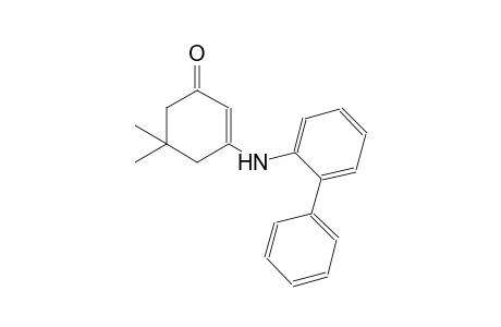 2-cyclohexen-1-one, 3-([1,1'-biphenyl]-2-ylamino)-5,5-dimethyl-
