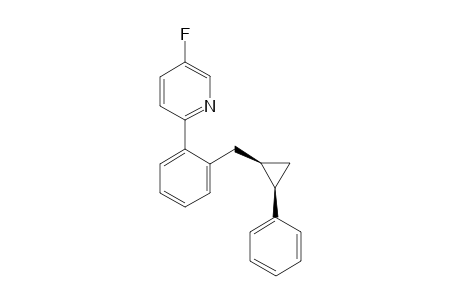 5-Fluoro-2-{2-[(cis-2-phenylcyclopropyl)methyl]phenyl}pyridine