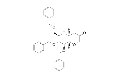 (1R,6R,8R,9S,10S)-9,10-BIS-(BENZYLOXY)-8-BENZYLOXYMETHYL-2,7-DIOXABICYCLO-[4.4.0]-DECANE-4-ONE