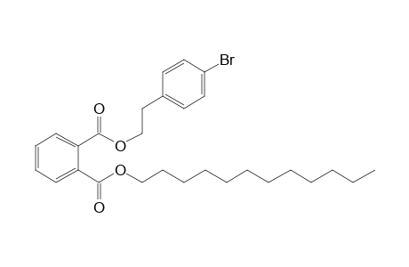 Phthalic acid, 2-(4-bromophenyl)ethyl dodecyl ester