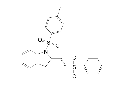 1-(4-Methylphenyl)sulfonyl-2-[(E)-2-(4-methylphenyl)sulfonylethenyl]-2,3-dihydroindole
