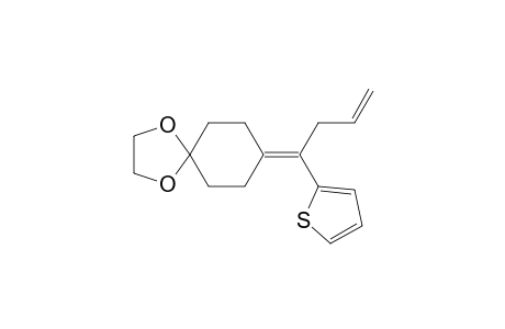 8-(1-Thiophen-2-ylbut-3-enylene)-1,4-dioxaspiro[4.5]decane