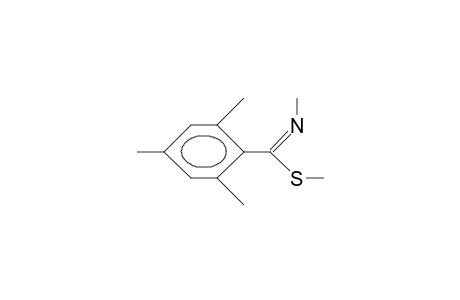 N,2',4',6'-Tetramethyl-thiobenzimidic acid, methyl ester