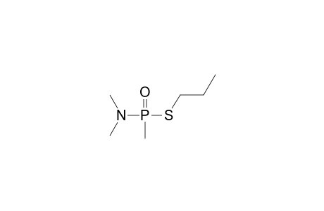 S-propyl N,N,P-trimethylphosphonamidothioate