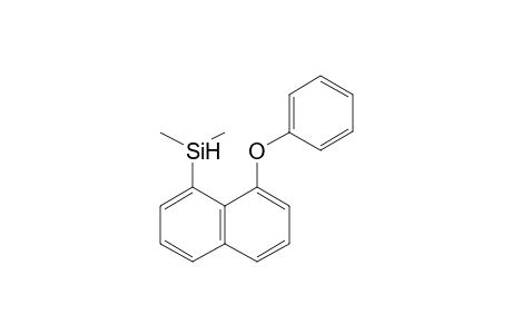 1-Dimethylsilyl-8-phenoxynaphthalene