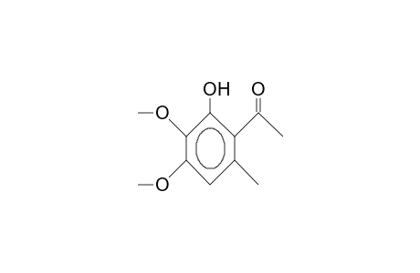 1-(2-Hydroxy-3,4-dimethoxy-6-methyl-phenyl)-etha none