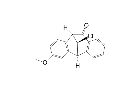 5,10-Methano-5H-dibenzo[a,d]cyclohepten-11(10H)-one, 12-chloro-7-methoxy-, (5.alpha.,10.alpha.,12S*)-