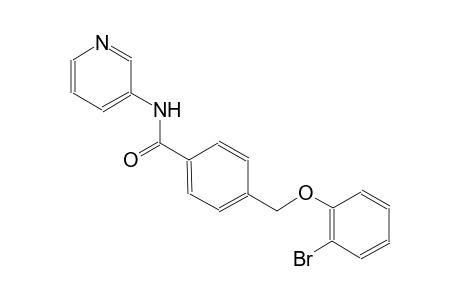 benzamide, 4-[(2-bromophenoxy)methyl]-N-(3-pyridinyl)-
