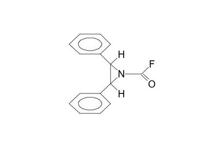 2,3-DIPHENYL-1-FLUOROFORMYLAZIRIDINE