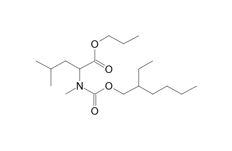 L-Leucine, N-methyl-N-(2-ethylhexyloxycarbonyl)-, propyl ester