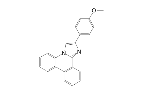 2-(4-Methoxyphenyl)imidazo[1,2-f]phenanthridine