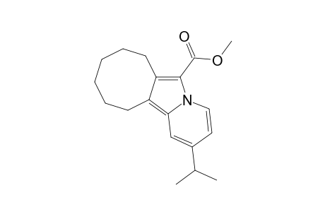 4-ISOPROPYL-8-METHOXYCARBONYL-7-AZATRICYCLO-[7.6.0.0(2.7)]-PENTADECA-1,3,5,8-TETRAENE