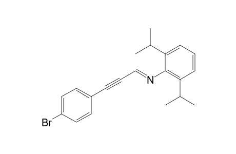 1-(2,6-Diisopropylphenylimino)-3-(4-bromophenyl)prop-2-yne