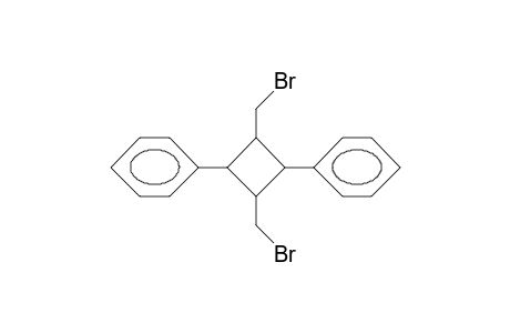 1-R,3-C-Bis(bromomethyl)-2-T,4-T-diphenyl-cyclobutane