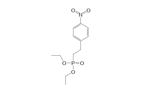 2-(4-NITROPHENYL)-ETHYL-PHOSPHONIC-ACID-DIETHYLESTER