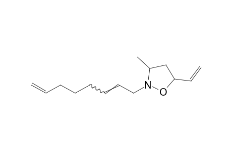 3-methyl-2-(2,7-octadienyl)-5-vinylisoxazolidine