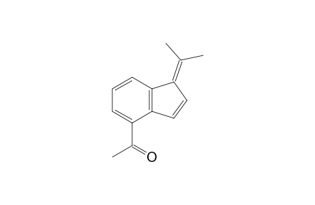 1-(Isopropylidene)-4-acetylindene