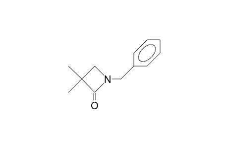 1-Benzyl-3,3-dimethyl-2-azetidinone