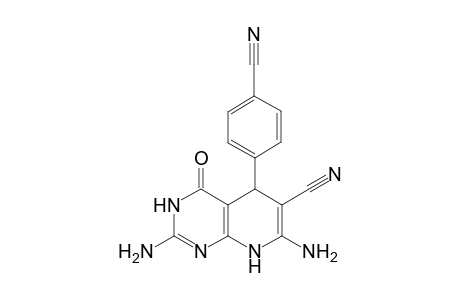 2,7-Diamino-5-(4-cyanophenyl)-4-oxo-3,4,5,8-tetrahydropyrido[2,3-d]pyrimidine-6-carbonitrile