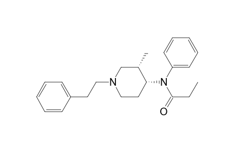 N-[(3S,4R)-3-methyl-1-phenethyl-4-piperidyl]-N-phenyl-propionamide