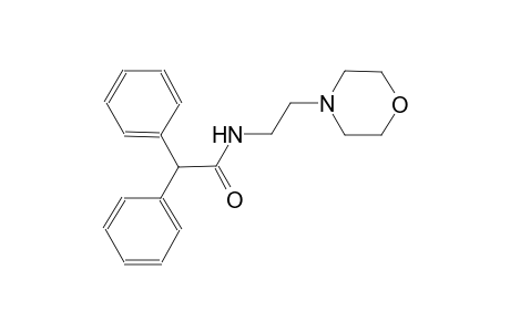 N-[2-(4-morpholinyl)ethyl]-2,2-diphenylacetamide