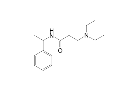 3-(N,N-Diethylamino)-2-methyl-N-[1'-phenylethyl)-propanamide