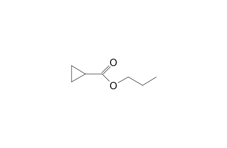 Cyclopropanecarboxylic acid, propyl ester