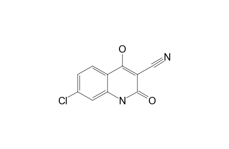 7-CHLORO-3-CYANO-4-HYDROXYQUINOLIN-2-(1H)-ONE;KETO-FORM