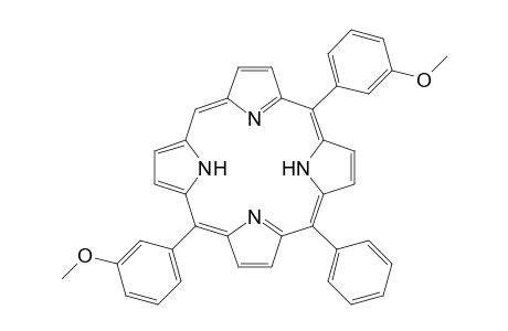 5,15-Bis(3-methoxyphenyl)-10-phenylporphyrin