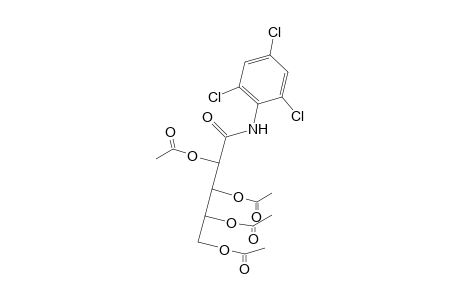 Pentanamide, 2,3,4,5-tetraacetoxy-N-(2,4,6-trichlorophenyl)-