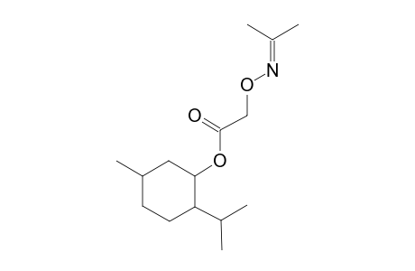 2-Propanone, o-[(2-isopropyl-5-methylcyclohexyloxy)carbonyl]methyloxime